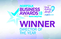 Norfolk Business Awards 2018 - Director Of The Year Winner