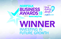 Norfolk Business Awards 2018 - Investing In Future Growth Winner