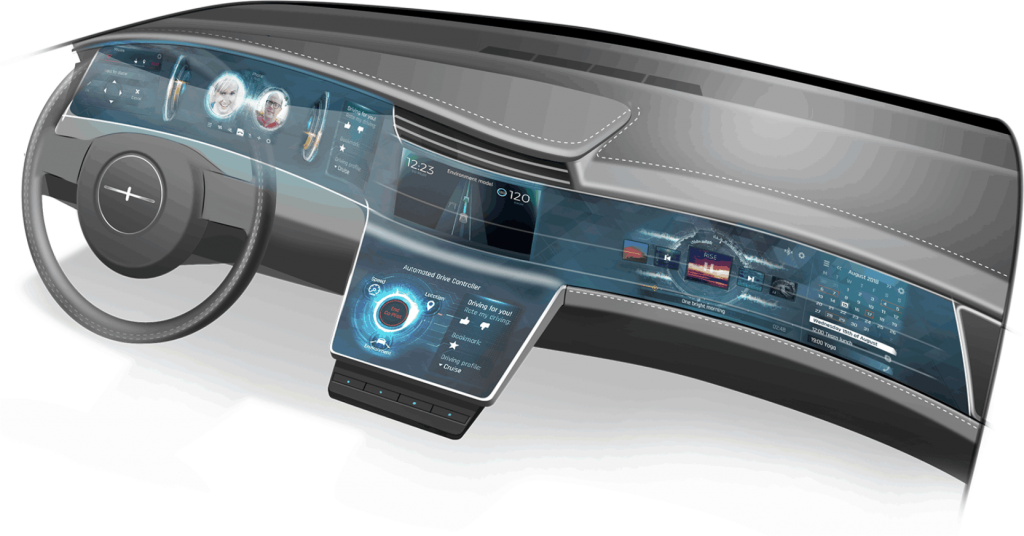 This image is showing an example of a Large Automotive Display Window