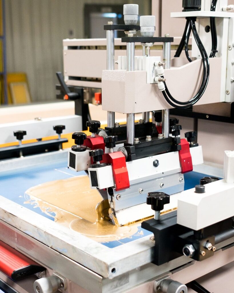 Screen Printing plastics and glass