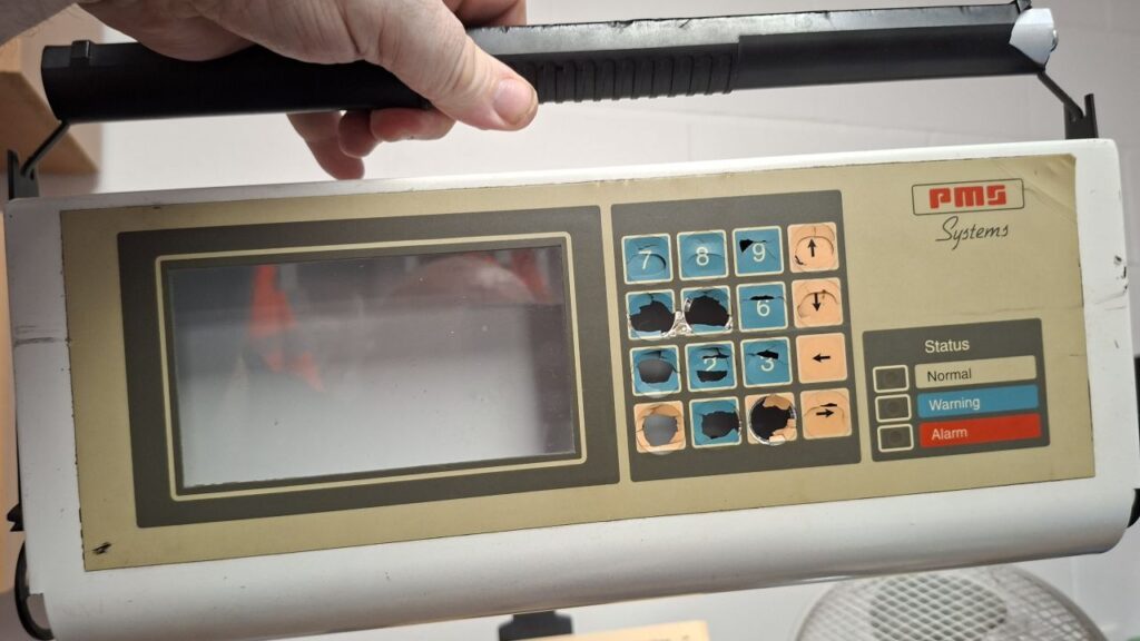 Front panel display