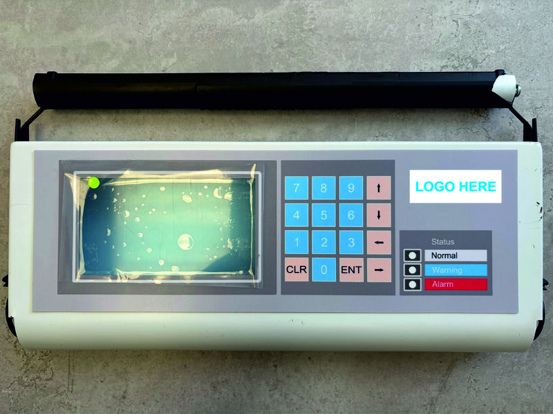 front panel overlay